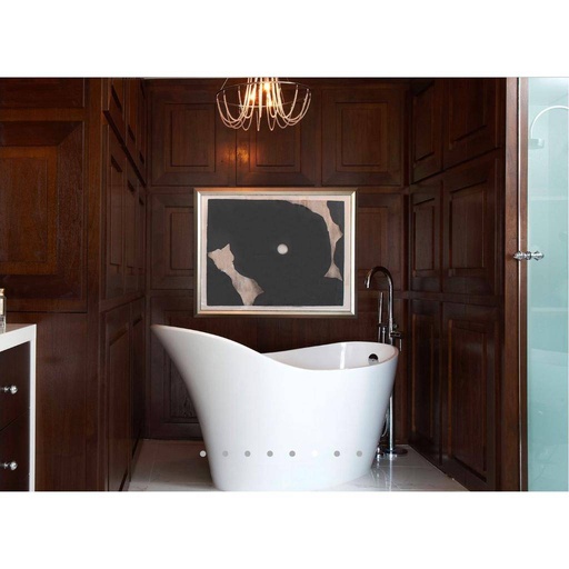 [VA-AML-N-SW-OF] Victoria + Albert Amalfi Englishcast Tub With Overflow Standard White