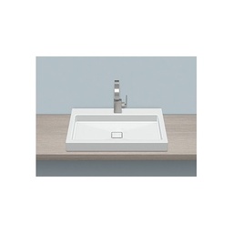 [ALAP-3209000000] Alape 3209000000 AB.RE700H.2 Sit-on Basin Rectangular White