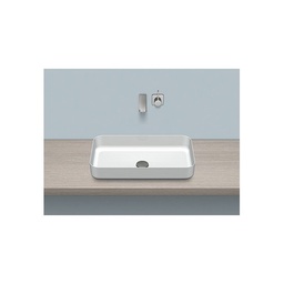 [ALAP-3507500000] Alape 3507500000 SB.SR650 Dish Basin Rectangular White