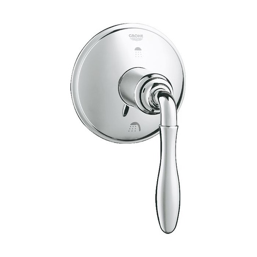 [GRO-19221000] Grohe 19221000 Seabury 3 Port Diverter Trim Lever Handle Chrome