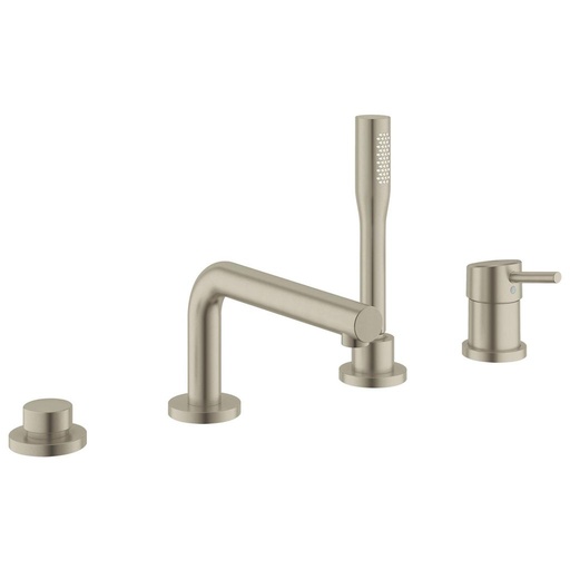 [GRO-19576EN2] Grohe 19576EN2 Concetto Four Hole Bathtub Faucet With Handshower Brushed Nickel