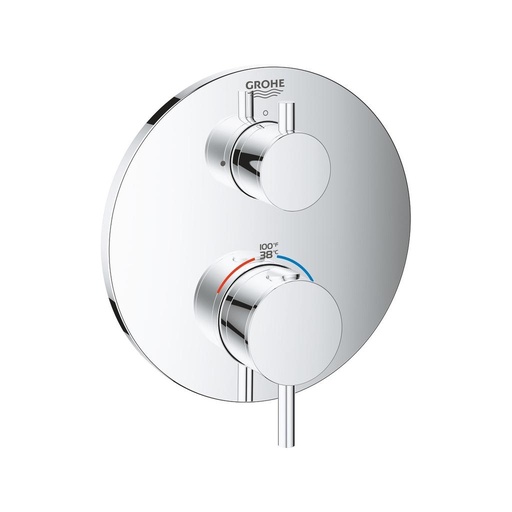 [GRO-24150003] Grohe 24150003 Atrio Single Function 2 Handle Thermostatic Trim Chrome