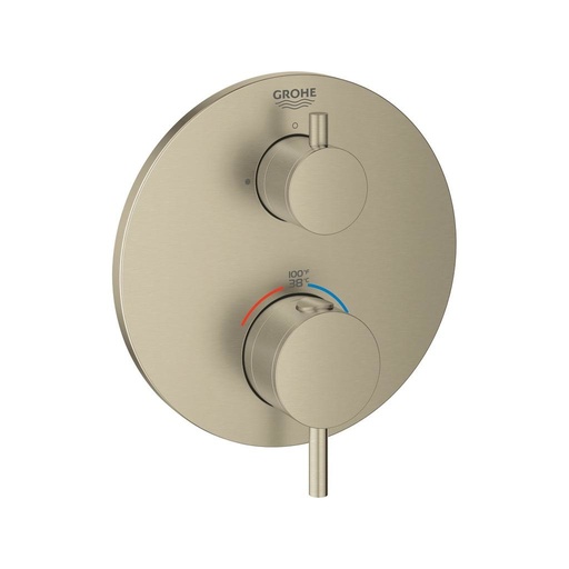 [GRO-24150EN3] Grohe 24150EN3 Atrio Single Function Thermostatic Trim Brushed Nickel