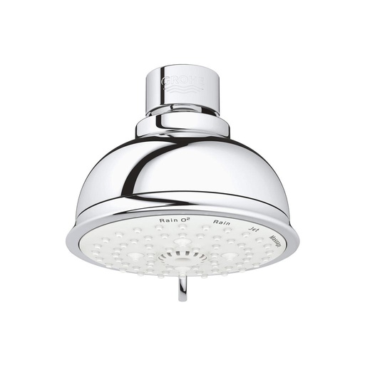 [GRO-26045001] Grohe 26045001 Tempesta Rustic 100 Shower Head Chrome