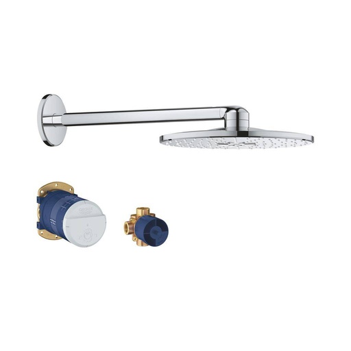 [GRO-26502000] Grohe 26502000 Rainshower 310 SmartActive Shower Head Set 2 Sprays Chrome