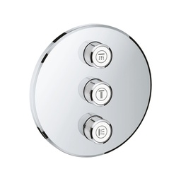 [GRO-29122000] Grohe 29122000 Grohtherm SmartControl Triple Volume Control Trim Chrome