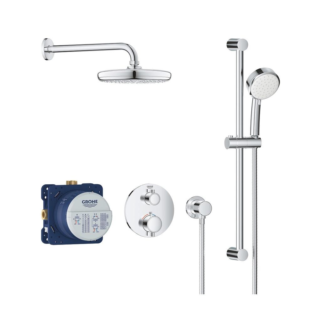 buy Grohe - 34745000 - Shower Set With Tempesta® 210, 1.75 gpm fronm