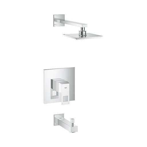 [GRO-35027000] << Grohe 35027000 Eurocube PBV Tub and Shower Set Chrome