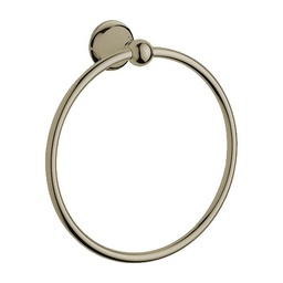 [GRO-40158EN0] Grohe 40158EN0 Seabury Towel Ring Brushed Nickel