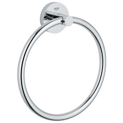 [GRO-40365001] Grohe 40365001 Essentials Towel Ring Chrome