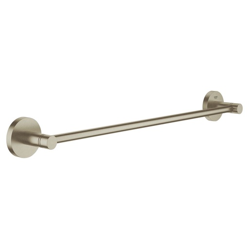 [GRO-40688EN1] Grohe 40688EN1 Essentials Towel Bar 18" Brushed Nickel