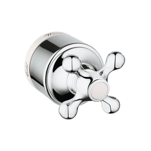 [GRO-47703000] Grohe 47703000 Seabury Pressure Balance Valve Cross Handle Chrome