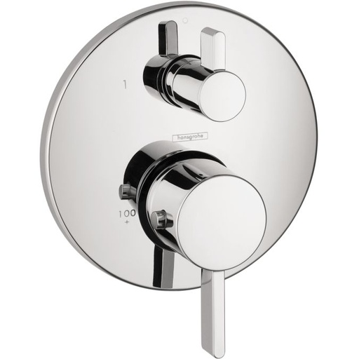 [HAN-04231000] Hansgrohe 04231000 S Thermostat With Volume Control & Diverter Trim Chrome