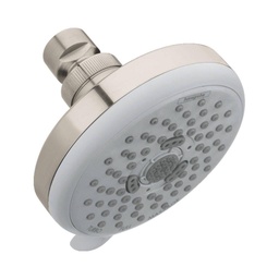 [HAN-04733820] Hansgrohe 04733820 Croma 100 Showerhead E 3 Jet Brushed Nickel