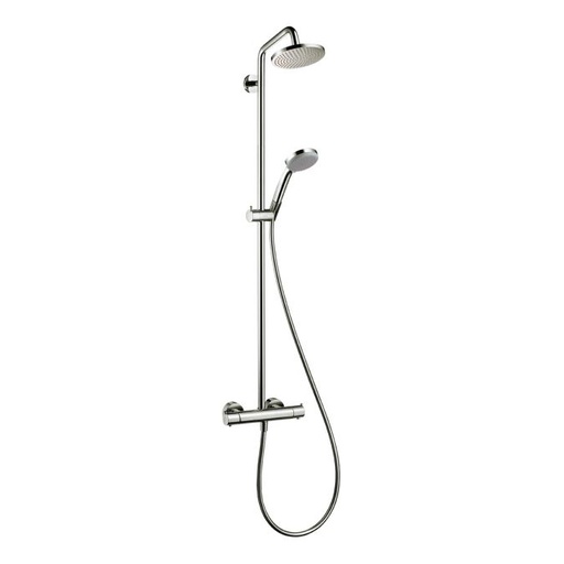 [HAN-27169821] Hansgrohe 27169821 Croma 4 Spray Hand Shower & Showerhead Kit Brushed Nickel