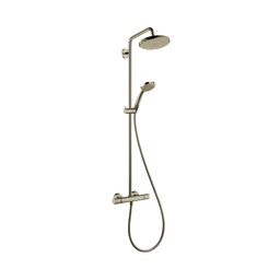 [HAN-27185821] Hansgrohe 27185821 Croma 220 Showerpipe Brushed Nickel