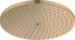 [HAN-27624141] Hansgrohe 27624141 Showerhead 240 1-Jet PowderRain Brushed Bronze