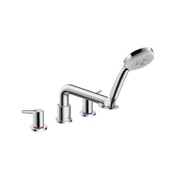 [HAN-72414001] Hansgrohe 72414001 Talis S 4 Hole Roman Tub Set Trim Chrome