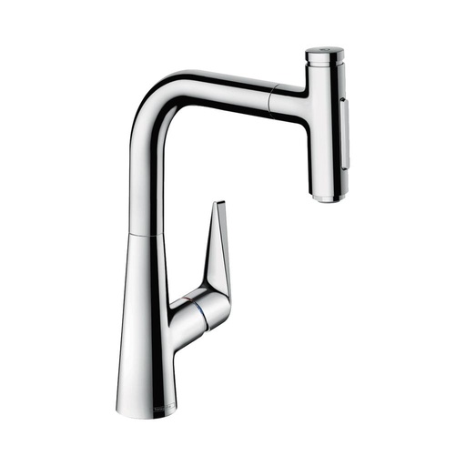 [HAN-72824001] Hansgrohe 72824001 Talis Select S Prep Kitchen Faucet 2 Spray Pull Out Chrome