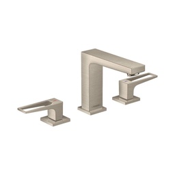 [HAN-74516821] Hansgrohe 74516821 Metropol Widespread Faucet with Loop-Handle 110 Brushed Nickel