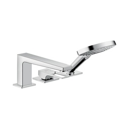 [HAN-74554001] Hansgrohe 74554001 Metropol 3 Hole Roman Tub Set Trim Chrome