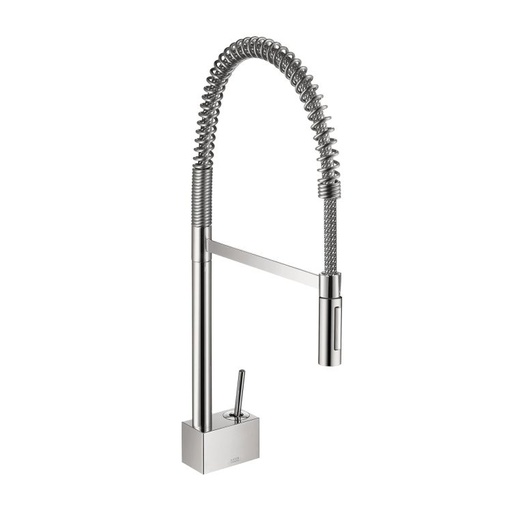 [HAN-10820001] Hansgrohe 10820001 Axor Starck 2 Spray Semi Pro Kitchen Faucet Chrome