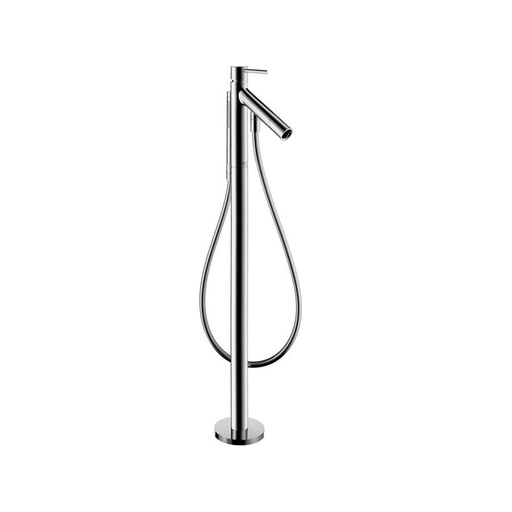 [HAN-12456001] Hansgrohe 12456001 Axor Starck Freestanding Tub Filler Trim With Handshower Chrome