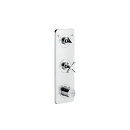 [HAN-36703001] Hansgrohe 36703001 Axor Citterio E Thermostatic 2 Function Trim Module Chrome