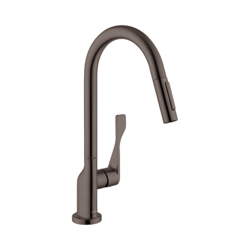 [HAN-39835341] Hansgrohe 39835341 Axor Citterio HighArc Kitchen Faucet Brushed Black Chrome