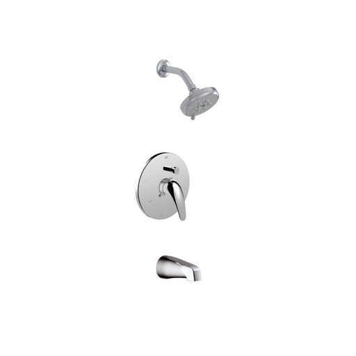 [ALT-9111601] ALT 91116 Volo Pressure Balance Tub Shower System Chrome