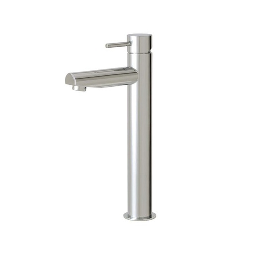 [AQB-61020BN] Aquabrass 61020 Volare Straight Tall Single Hole Lavatory Faucet Brushed Nickel