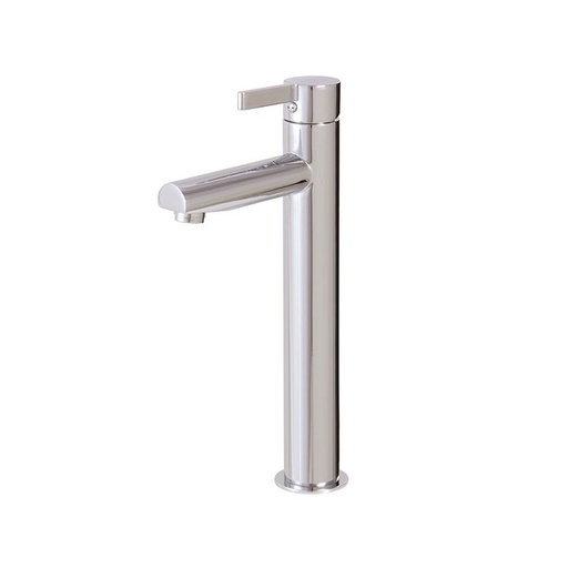 [AQB-68020BN] Aquabrass 68020 Blade Tall Single Hole Lavatory Faucet Brushed Nickel