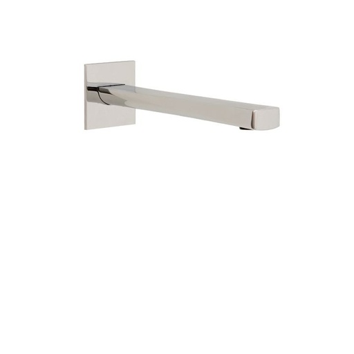 [AQB-19032BN] Aquabrass 19032 Chicane 9 Square Tub Spout Brushed Nickel