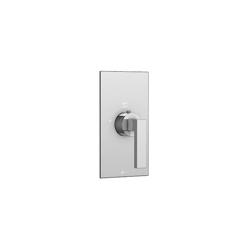 [AQB-S3084BN] Aquabrass S3084 B Jou Square Trim Set For Thermostatic Valves 12000 And 3000 Brushed Nickel