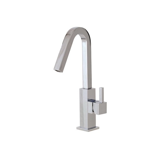 [AQB-X7614PC] Aquabrass X7614 Xsquare Single Hole Lavatory Faucet Polished Chrome