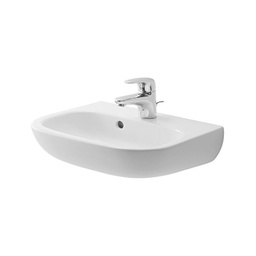 [DUR-07054500002] Duravit 070545 D-Code Handrinse Basin Single Hole