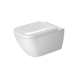 [DUR-2222090092] Duravit 2222090092 Happy D.2 Toilet Wall Mounted Rimless White High Gloss