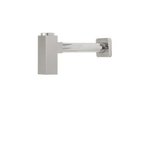 [AQB-02464BN] Aquabrass 2464 Drains & P Traps Square P Trap Brushed Nickel