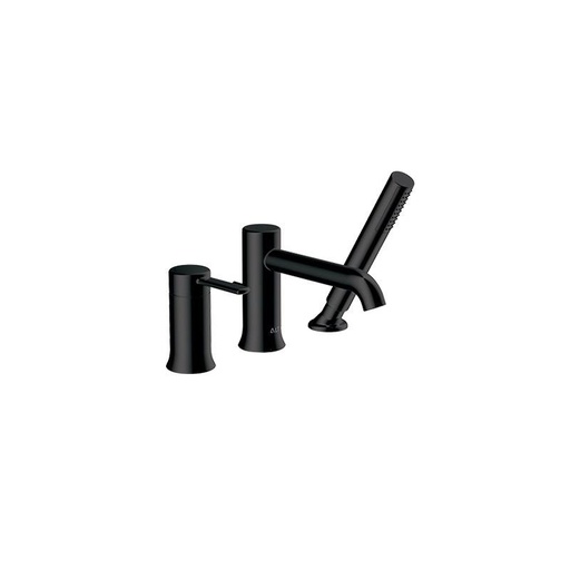 [ALT-4077241] ALT 40772 Circo 3 Piece Deckmount Tub Filler With Handshower Electro Black