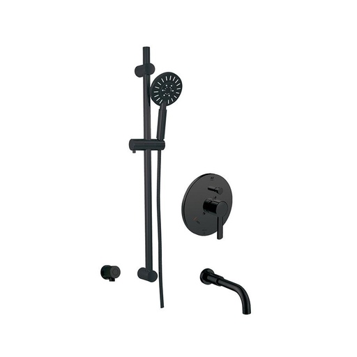 [ALT-9142641] << ALT 91426 Circo Thermone Tub Shower System Electro Black