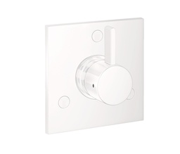 [HAN-04880700] Hansgrohe 04880700 Ecostat Diverter Trim Square Matte White