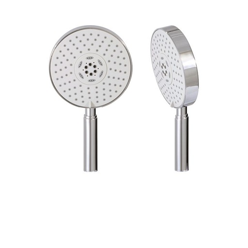 [AQB-85279BN] Aquabrass 85279 Grande Round Handshower 3 Functions Brushed Nickel