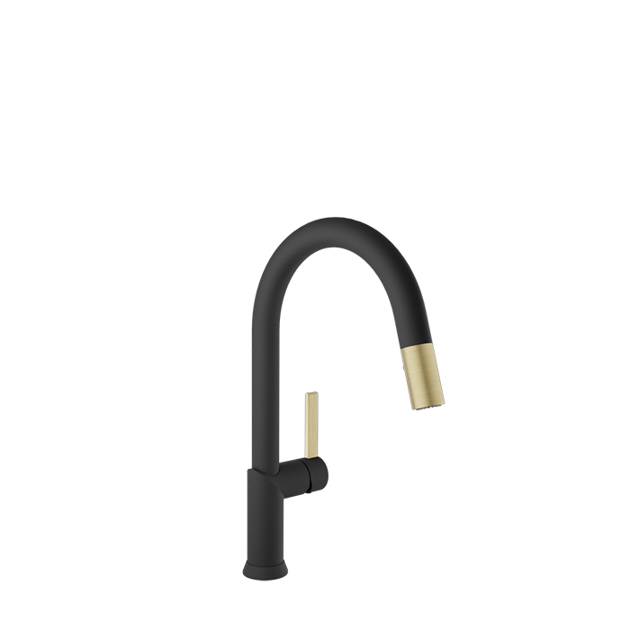 Single-Handle Pull Down Triple Spray Bar Faucet 1.75 GPM (6.6 L/min)
