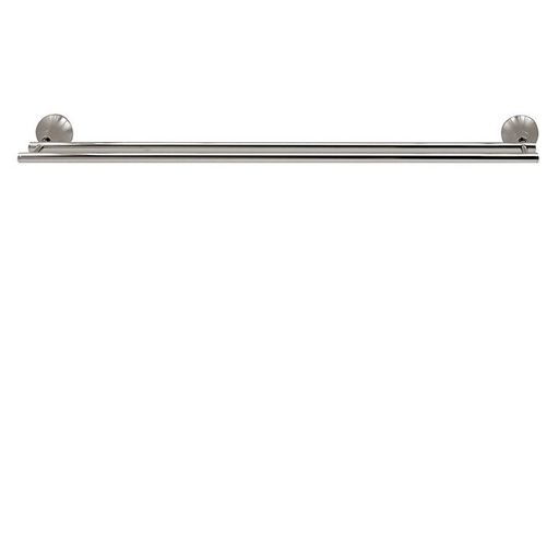 [AQB-01504BN] Aquabrass 1504 Serie 1500 24 Wallmount Double Towel Bar Brushed Nickel