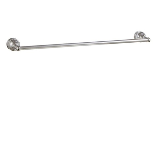 [AQB-04103BN] Aquabrass 4103 Serie 4100 24 Wallmount Single Towel Bar Brushed Nickel