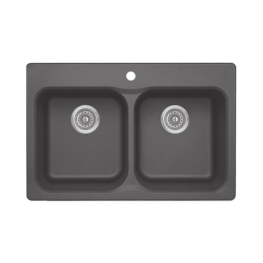 [BLA-401399] Blanco 401399 Vision 210 Double Drop In Kitchen Sink