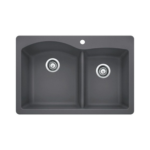 [BLA-401407] Blanco 401407 Diamond 1.75 Double Drop In Kitchen Sink