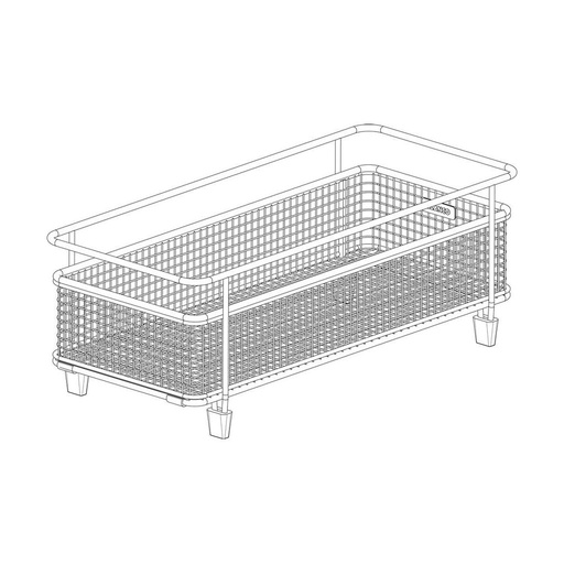 [BLA-406399] Blanco 406399 Precis Stainless Steel Mesh Basket With Drainboard