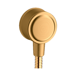 [HAN-16884251] Hansgrohe 16884251 Axor Montreux Wall Outlet With Check Valves Brushed Gold Optic