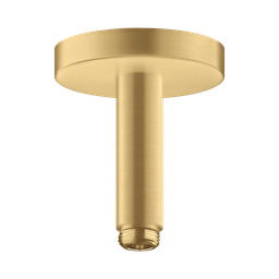 [HAN-26432251] Hansgrohe 26432251 Axor Extension Pipe For Ceiling Mount 4&quot; Brushed Gold Optic